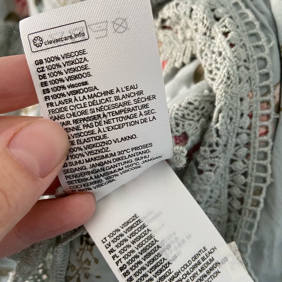 H&M Floral Boho Lace Romper - Picture 7 of 9